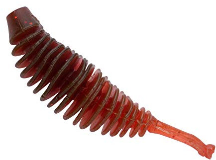 Trout Master Incy Grub 6cm - 6 Gummijigs, Farbe:Worm