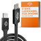 Wheeloo Ebike Ladekabel für iPhone I für Bosch Intuvia, Kiox, Nyon (alt) E-Bike Display I Micro USB zu Lightning Fahrradcomputer I für Handy Navigation I OTG Funktion