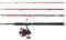Penn Fierce IV Travel Spin Fishing Combo, Salzwasser-Angelrute und Rollenset, perfekt zum Spinnen, Küsten-, Offshore-, Surfen, einfach zu transportieren mit Cordura-Hartschalenkoffer