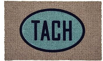 PAD - Fußmatte - Iconic Tach - 60% Polyvinylchlorid, 40% Kokos - Farbe: Mint - 45 x 75 cm