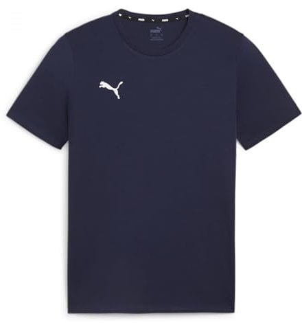 PUMA teamGOAL Casuals Tee, Maglietta Men's, Blu Navy, 3XL