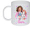 Kembilove Taza plástico infantil personalizada Caricatura – Taza niña plástico – Vasos plástico niños personalizados – Taza plástico Unicornio – Taza infantiil Caricatura