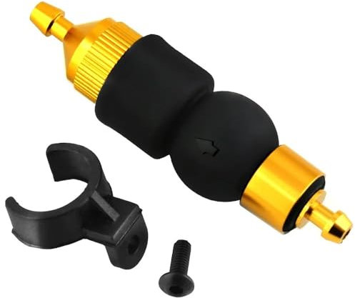 1set Fuel Filter Nitro Engine Manual Oil Pump Fuel Tank Spare Parts For 1/8 1/10 RC Model Car HSP Kyosho Redcat Himoto HPI (Size : Yellow)