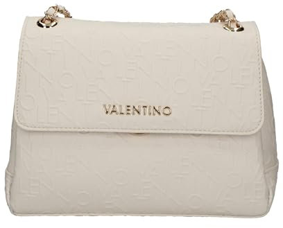 VALENTINO Relax Flap Bag Ecru