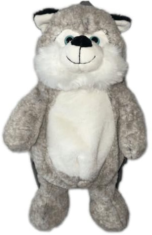 Cute Since 1999 Husky Rucksack Kinder ab 12 Monate - Schulrucksack Kinder - kindergartenrucksack mädchen & Jungen - Kinderrucksack mit Reißverschluss und verstellbaren Trägern - 45 x 25 cm