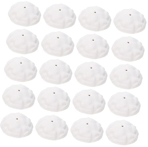 Beatifufu 20pezzi Base Resina per Albero di Natale Accessori per Decorazioni Natalizie Supporto per Progetti Fai da Te Facile da Usare e Stabile per Artigianato Natalizio