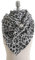 Greabuy Damen-Schal für Damen, Leopardenmuster, Paisleymuster, Dreieckstuch mit Clip, Halswärmer, Poncho, Schal, Wickeltuch für Damen, Schal, Geschenke, leopardenmuster, Einheitsgröße