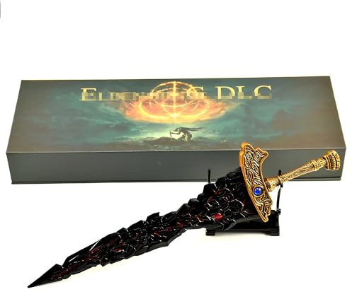 MIAOWR Maliketh's Black Blade, Vollmetallmodell, 30Cm, Papierverpackung, Sammlung Für Spieleliebhaber