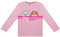 PAW PATROL Langarmshirt Sweatshirt Pullover Mädchen (DE/NL/SE/PL, Numerisch, 110, Regular, Dunkelrosa)