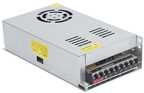 15A 360W 3D -Drucker -Netzteil, AC 110V 220 V zu DC 24V -Konverter mit Aluminiumgehäuse und Kühlung für Anet A8 Plus E16 ET4 ET4PRO ET5 ET5PRO, 10 10S Ender 3 und Mehr,