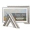 TV Guard Frame Tv Bezel, TV Frame Compatible with Samsung The Frame Tv, No Interference, Art Mode Compatible (Rustic Silver, 32)