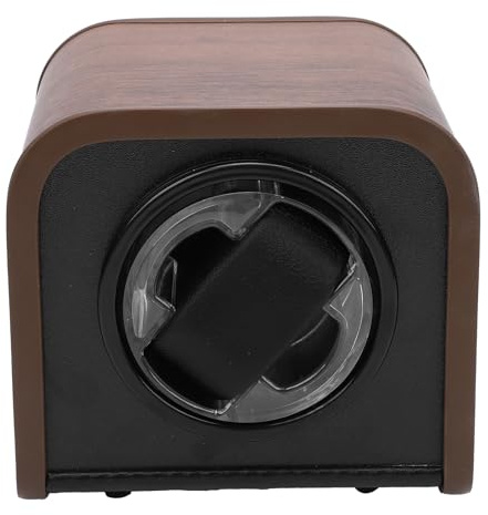 CHICIRIS Uhrenbeweger, Anti-Magnetismus, Automatische Uhrendrehbox mit Einstellbarer LED-Beleuchtung, Dual Power für Luxusuhren