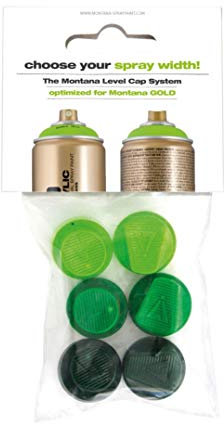 Montana Gold Montana Cans 6 Green Capset Sprühkappe