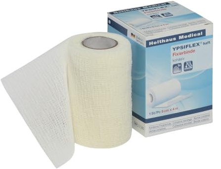 Ypsiflex Haft Fixierbinde 10 cmx4 m, 1 St