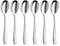 WMF Vision Espressolöffel Set 6-teilig, 10,8 cm, Espresso Löffel Cromargan protect Edelstahl mattiert, kleine Löffel kratzbeständig, spülmaschinenfest