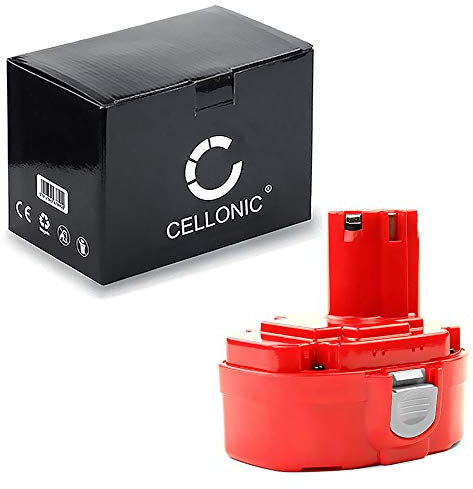 CELLONIC Batterie 1835, 1834, 1833, 1822 18V 3Ah NiMH pour Makita 8391D, 6347D, 8444D, 6390D, 8443D, ML180, 4334D Outillage portatif perceuse visseuse