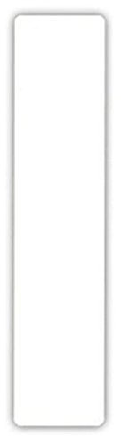 Pack of 3 Wheelie Bin House Numbers - White Number 1