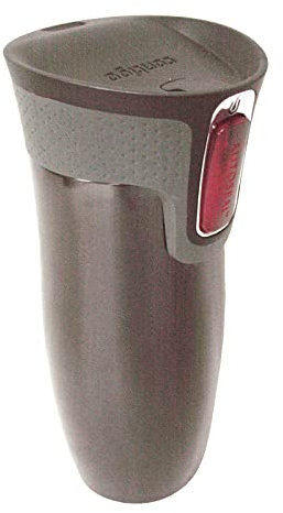 CONTIGO CANTIMPLORA Termo Botella West Loop 470ML Acero Inoxidable Negro