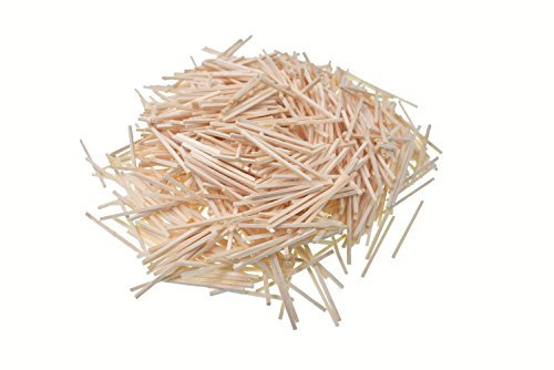 Raylinedo - Palillos de madera para modelar y manualidades (1000 unidades), color natural