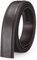 Nelbons Herren Gürtel Ratsche Automatik Gürtel für Männer 35mm Breit Ledergürtel, Ohne Schnalle (Braun N01, Länge 130cm Geeignet für 30-43 taille)…