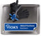 VIOKS Juego de accesorios para hornear – Bandeja de horno 46 x 37 cm 465 x 375х25 mm Reemplazo para bandeja de horno Bosch 00438155 Deep & 2 Guantes de Cocinar Negro con Bandeja para Hornear Siemens
