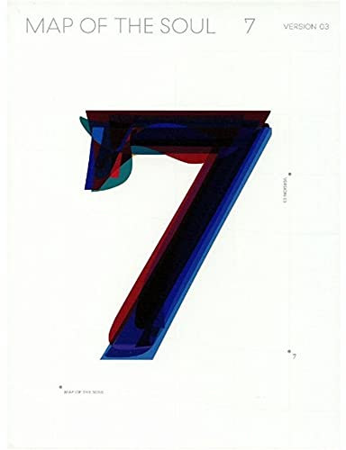 K-POP BTS - MAP of The Soul : 7, Version 3 Cover inkl. Album, gefaltetes Poster, extra Photocards Set
