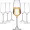 Amazing Abby Stella – Lot de 6 flûtes à champagne incassables en Tritan de 237 ml, en plastique, réutilisables, sans BPA, passent au lave-vaisselle, parfaites pour la piscine, l'extérieur, le camping,