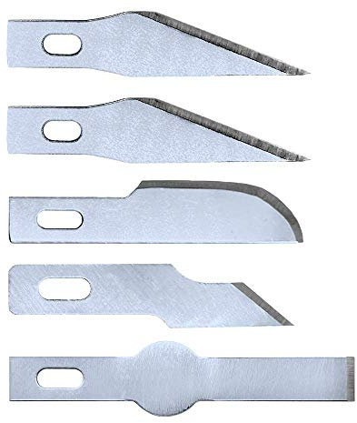 SMB Precision Light Duty Hobby Blades Assortment #11, 10, 16, 17 (5/10/20/60/120/300 pcs) (5)