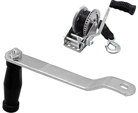 Aramox Metal Winch Handle Crank Comfortable Grip Replacement Accessory for Marine Boat Trailer