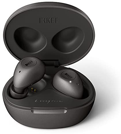 KEF Mu3 Noise Cancelling True Wireless Earphones (Charcoal Grey)