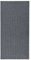 vidaXL Schmutzfangläufer Gel-Rückseite Sauberlaufmatte Schmutzfangmatte Fußmatte Teppich Läufer Schmutzmatte Teppichläufer Grau 100x200cm