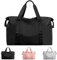 SIVENKE Sporttasche Damen Herren mit Nassfach, Freizeit Handtasche faltbar Gym Tasche Shopping-Bag Weekender Reisetasche