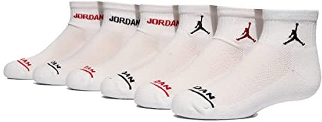Jordan Calze Legend Ankle 6pk Boy Calze Bianco 9-11Y