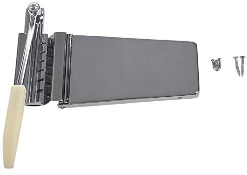 Juwaacoo Saitenhalter für Jazzgitarre, Tremolo-Brücke, silberfarben