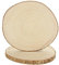 AKOLAFE 2 soportes de madera para tartas de 12 pulgadas, redondos, rebanadas de tronco de árbol, soporte grande para boda, cumpleaños, bandeja para servir para bodas, fiestas y cumpleaños, 31 cm