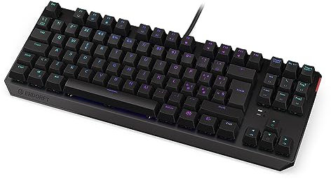 ENDORFY Thock TKL IT Brown, switch Kailh Brown, tastiera meccanica TKL 80%, layout Italiano, keycaps in ABS, EY5G003