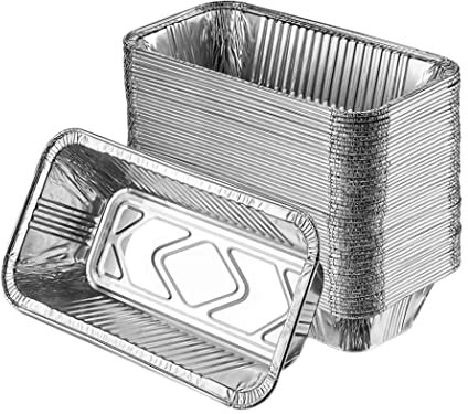 Gcroet 20pcs Aluminium BBQ-Folienpfannen, Einweg-Aluminiumfolie-Folienfolie schwere Aluminiumfolie, hintere Fettbecher, kompatibel mit Blackstone Accessoires 28 und 36 Zoll BBQ Griddle