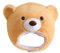ISAKEN BäR Hüte Lustiger Plüsch Hut Halloween Tiermütze Partyhüte Urlaub Cosplay Mütze Kopfbedeckung für Kinder Erwachsene Dress Up Party Kostüm Zubehör Party Kostüm Halloween Weihnachten