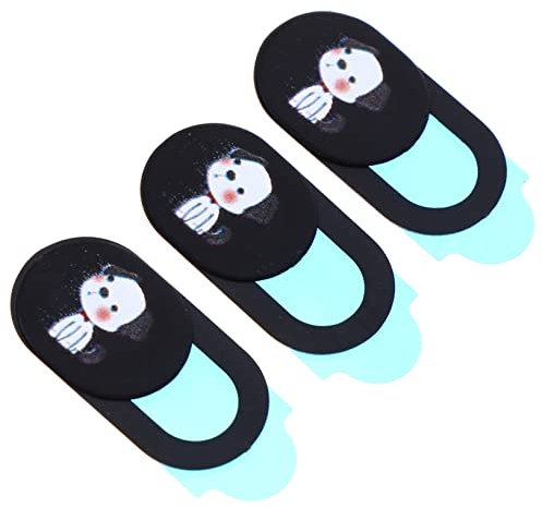 OSALADI Webcam Privacy Dog Pattern Laptop Camera Stickers Cam Cover for Phone Tablet Lenses Privacy Sticker