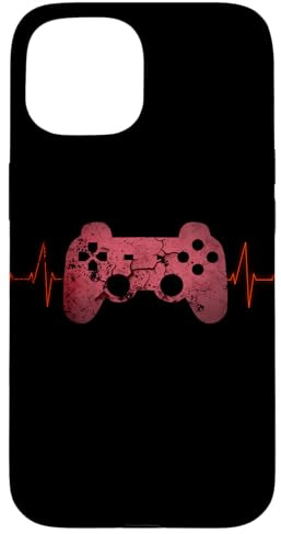 Gamer Heartbeat Videospiele Gaming Jungen Teenager Zocker Hülle für iPhone 15