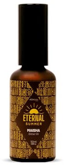 AOKlabs - MAISHA Glitter Oil Olio illuminante per il corpo, Body Oil idratante per viso, corpo e capelli, olio multifunzione al tatto secco 50 ml.