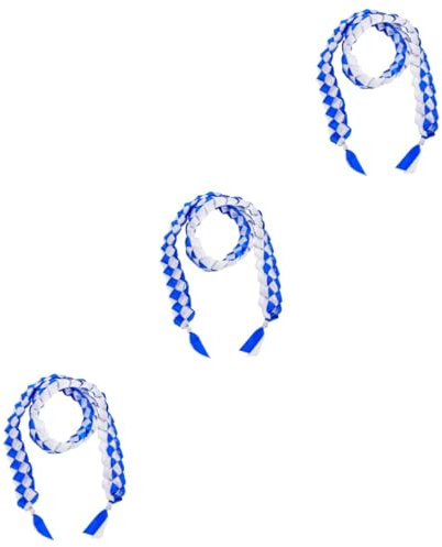 Operitacx 3stücke Graduierungs Ehrenkordel Und Handgefertigte Geflochtene Ehrenkordel Für Abschlussfeiern Lang Accessoire Für Absolventen Und Graduierungszeremonien