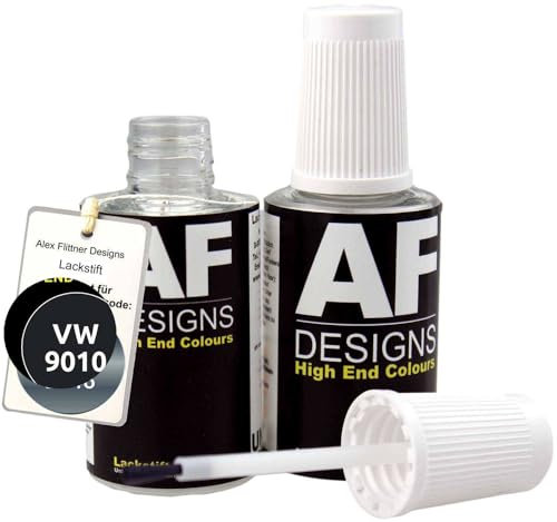 Lackstift für VW/Volkswagen Schwarz 9010 schnelltrocknend 2x20ml Autolack