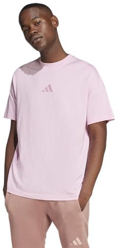adidas All SZN - Maglietta da uomo, Rosa vero, S