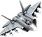 Flugzeug Kampfjet Bausteine Set, 621 Teile Technic Militär Kampfflugzeug klemmbausteine, für Kinder ab 10 Jahren und Erwachsene - Kompatibel mit Allen Bausteinen
