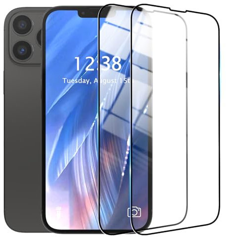 ERDARARIPRO Paquete de 2 protectores de pantalla compatibles con iPhone 6S Plus, protector de pantalla de vidrio templado, antiarañazos, sin burbujas, 5.5 pulgadas