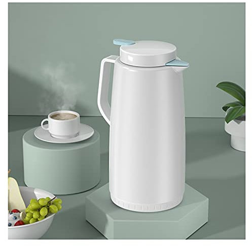 brocca isolata, brocca sottovuoto isolata a doppia parete, teiera isolata, brocca da caffè isolata, pentola di isolamento termico for la casa, bollitore portatile di grande capacità creativo, thermos,