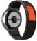 ZoRoll Armband für Google Pixel Watch 4 45mm/Watch3 45MM, Elastisch Nylon Klettverschluss Ersatzarmband Kompatibel mit Google Pixel Watch 4 45mm - Schwarz & Grau