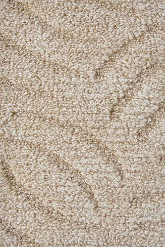 andiamo Teppichboden Meterware Emmy - Auslegware Teppichboden Bodenbelag Meterware aus strapazierfähigem Polyamid 400 x 400 cm Hellbeige