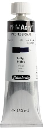 Schmincke PRIMAcryl Professional Indigo 150 ml Tube, 13 431 019